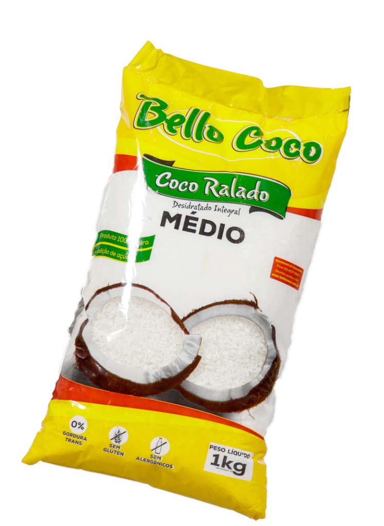 Embalagem Coco Ralado Desidratado Médio